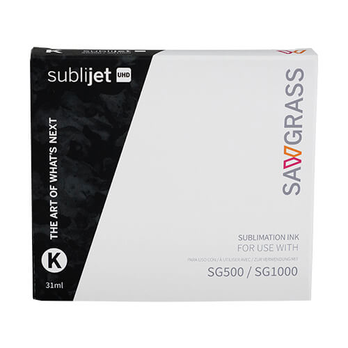 Sawgrass SubliJet-UHD Gel Inkt Black – voor SG500 en SG1000 Sublimatieprinters