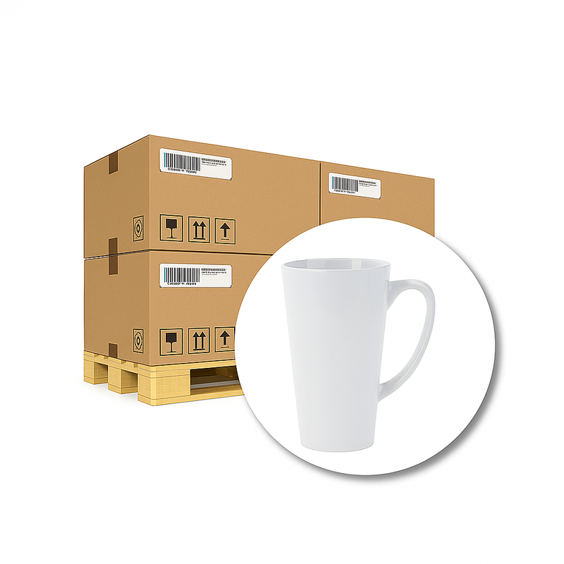 24x Latté Mok 450ml sublimatie 1,50 per stuk